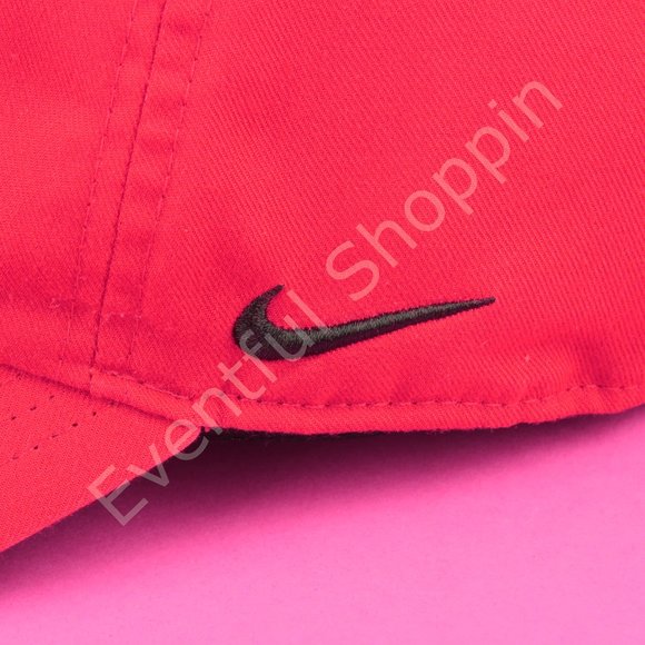 Nike Red Georgia Bulldogs Vault Swoosh Heritage 86 Adjustable Hat in Red - Picture 7 of 12